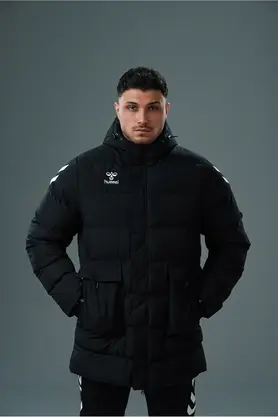 hummel Line Anorak Mont Siyah