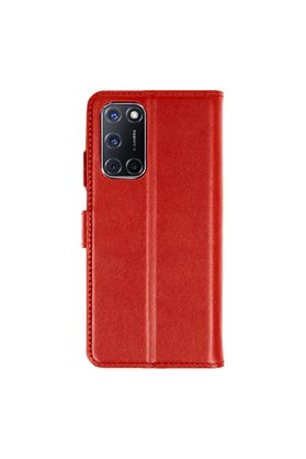 Evimdeyokyok Oppo A52 Trend S Plus Kapaklı Kılıf - Kırmızı