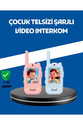Ezere Çocuklar İçin Video Görüşmeli Walkie Talkie Uzun Mesafe İletişim
