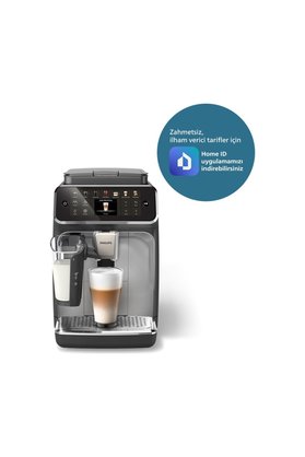 Philips LatteGo Tam Otomatik Espresso Makinesi 12 Sıcak ve Soğuk İçecek Silent Brew EP4446/70