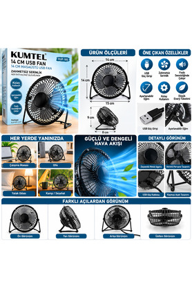 KUMTEL mini fan