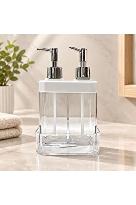 Ethab Ticaret Glb-Stl41414 Çift Kristal Sabunluk