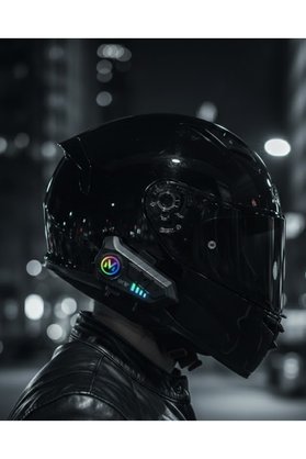 Hubrendy Bluetooth 5.3 Kask İçi Intercom Kulaklık 1000 M Mesafe 1000 Mah