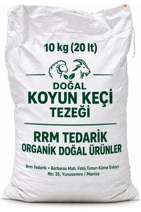 rrm tedarik yanmış elenmiş keçi koyun karışık doğal hayvan tezegi gübresi %100 Doğal 10 kg
