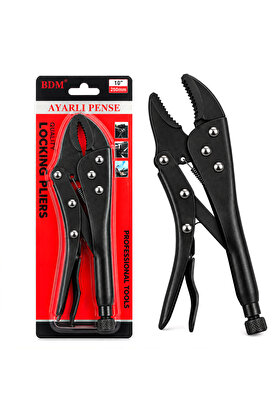 Go İthalat Siyah 10 Inc 250 Mm Komple Metal Kilitli - Ayarlı Pense () Glbl-Stl57839