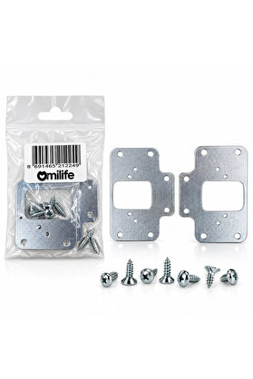 Go İthalat 2Pcs Menteşe Tamir Sacı () Glbl-Stl57839