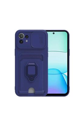 Ethab Ticaret Glb-Stl41414 Redmi Note 13 Pro Plus Kılıf Nano İçi Kadife Silikon - Mavi