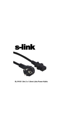 Ethab Giyim S-Lınk Sl-P418 Power Kablosu 1.5Mm 1.8Mt(1923) - Glst7177-6937