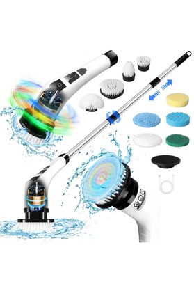 Ethab Ticaret Glbl-Tstil4136 7 İn 1 Kablosuz Elektrikli Temizlik Fırçası Seti