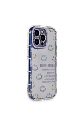 Ethab Ticaret Glb-Stl41414 İphone 12 Kılıf Palm Buzlu Kamera Sürgülü Silikon - Lila
