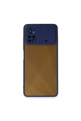 Ethab Ticaret Glb-Stl41414 Poco X4 Pro 5G Kılıf Montreal Silikon Kapak - Lacivert