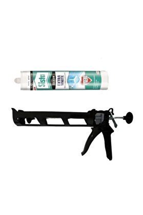 Si̇sta Mutfak Ve Banyo Extra Whi̇te Si̇li̇con Ve Plasti̇k Si̇li̇kon Tabancası