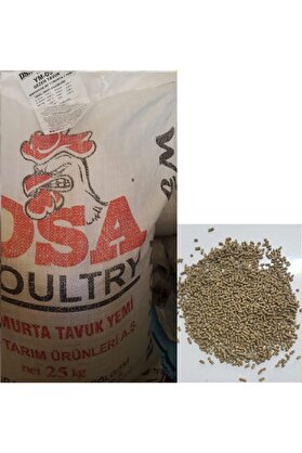 Dsa Gezen Tavuk Yumurta Yemi̇ 25 Kg (Pelet)