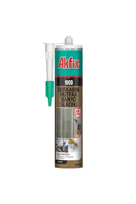 Akfix Duşakabin Silikonu Şeffaf 280 ml