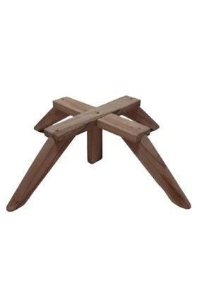 Kamusalmarket Ahşap Berjer Ayağı Naturel Boyasız