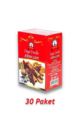 Ziyadede Ziya Dede Atom Küp Bitki Çayı 150 Gr 30 Adet Kutu