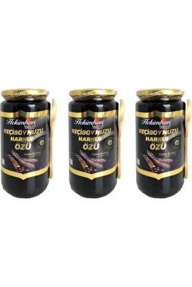 hekimhan bitkisel Keçiboynuzu Keçi Boynuzu Özü Harnup Pekmezi 3 Adet 640 gr
