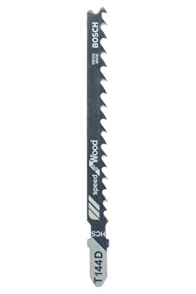 Bosch - Hızlı Kesim Serisi Ahşap Için T 144 D Dekupaj Testeresi Bıçağı - 5'li Paket