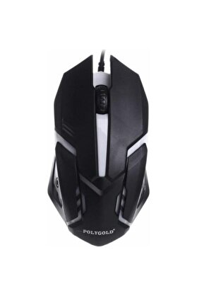 By Mi̇a Pg-883 Işıklı Kablolu 1600 Dpı Oyuncu Gami̇ng Mouse