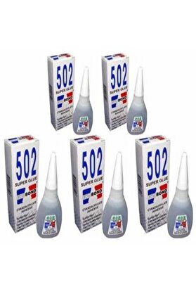 EvoBond 502 Japon Yapıştırıcısı 20 Gr (5'li Paket)