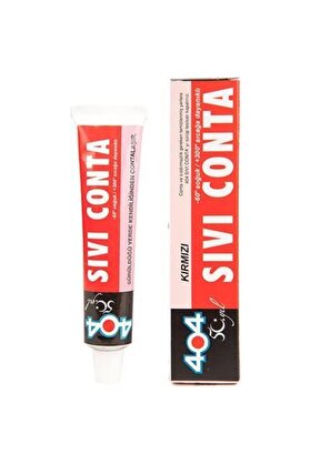 404 Tamir Servis Için Kırmızı Sıvı Conta 80 gr