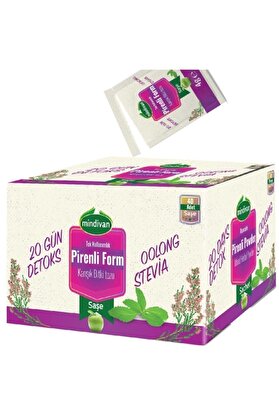 Mindivan Pirenli Form Toz 40 Şase 20 Günlük Detoks