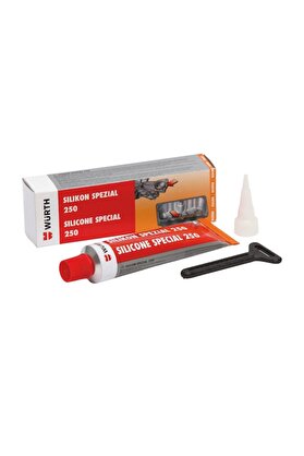 Würth Silikon Sıvı Conta Siyah 250°c Isıya Dayanıklı 70ml