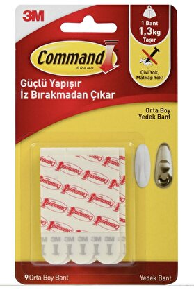 COMMAND 17021p Yedek Bant Orta 1,3 Kg Taşır