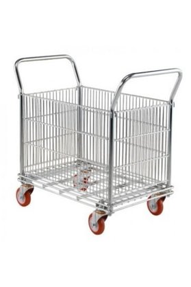 Kamusalmarket Malzeme Taşıma Arabası 50X80 Havuzlu
