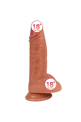 Meyrabest 19 Cm Çi̇ft Katmanlı Ekstra Yumuşak Et Dokulu Peni̇s