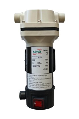Kemos Flojet Ti̇pi̇ Di̇yaframlı Adblue Pompası Km-17012