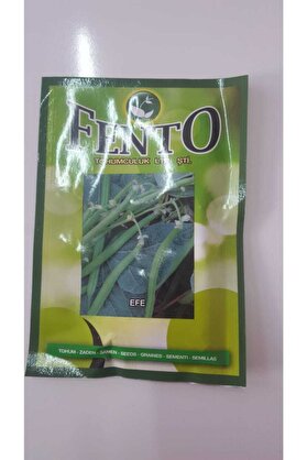 Fento Fasulye Tohumu 1 Paket %100 Yüksek Veri̇mli̇di̇r.