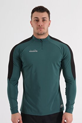 Di̇adora Mundi̇al 21 Antrenman Eşofmanı Tek Üst Koyu Yeşi̇l 260 Gr)
