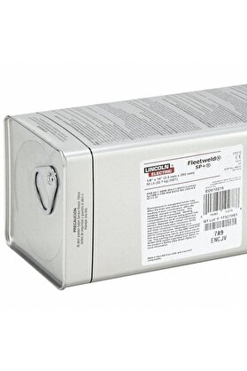 LİNCOLN ELECTRIC Fleetweld 5p+ 6010 Kalite 3,20mm Selülozik Elektrot 22,68 Kg Teneke