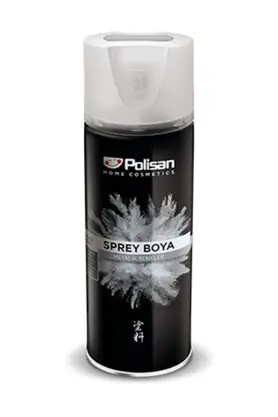 Polisan Sprey Boya Metalik Parlak Gümüş