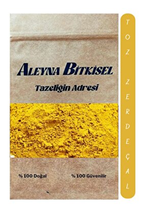 Aleyna Bitkisel Zerdeçal Toz 100 G