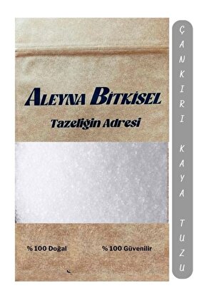 Aleyna Bitkisel Çankırı Kaya Tuzu (öğütülmüş) 500gr