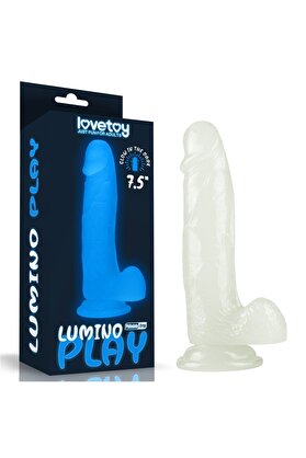 Meyrabest 7.5   Lumi̇no Play Fosforlu Yapay Di̇ldo