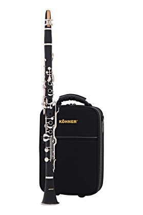 Köhner Cln-102 4 Yüzük, Amati̇ Si̇stem G Klarnet (Eboni̇t Gövde)
