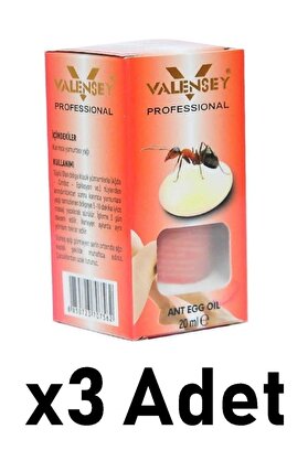 Valensey Karınca Yumurtası Yağı 3 'lü Set
