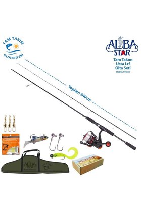 Albastar Tam Takım Usta Lrf Olta Seti Tts022 Standart 240cm