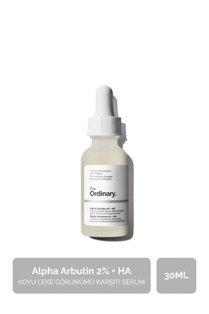 The Ordinary Alpha Arbutin 2% + HA - Koyu Leke Görünümü Karşıtı Serum