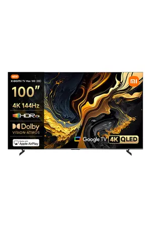 Xiaomi TV Max 100 2025 - 100" 254 4K Ultra HD Qled 144 Hz AirPlay Destekli Uydu Alıcılı Google Smart TV