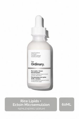 The Ordinary Rice Lipids + Ectoin Microemulsion - Nemlendirici Emülsiyon 60ml