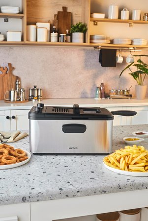 Karaca Inox Yağ Filtreli Zamanlayıcılı Fritöz XL 3 2L