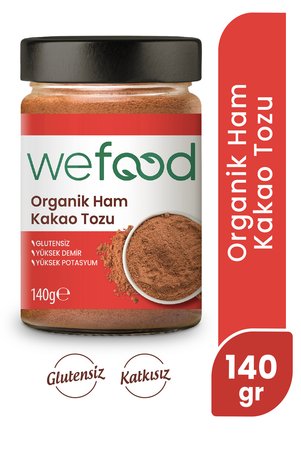 Wefood Organik Ham Kakao Tozu 140 gr.
