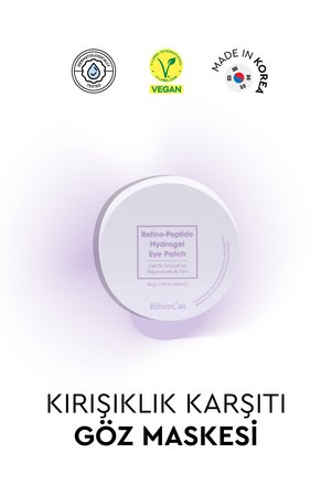 Bibimcos Retino-Peptide Hydrogel Eye Patch 60 Adet - Kırışıklık Karşıtı & Canlandırıcı Göz Maskesi