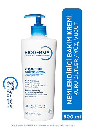 Bioderma Atoderm Cream Ultra Nemlendirici Krem 500 ml