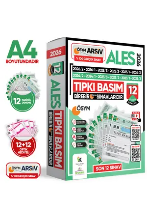 İnformal Yayınları 2026 Ales Ösym Tıpkı Basım Çıkmış Soru 12li Deneme Paketi Video ve Dijital Çözümlü Türkiye Geneli