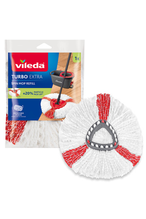 Vileda Turbo Extra Paspas Üçgen Başlık %20 Daha Fazla Kir Toplama